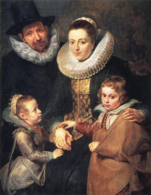 Peter Paul Rubens Fan Brueghel the Elder and his Family (mk01) China oil painting art